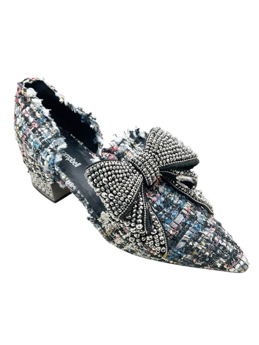 {Jeffrey Campbell} Valenti Embellished Bow Loafer